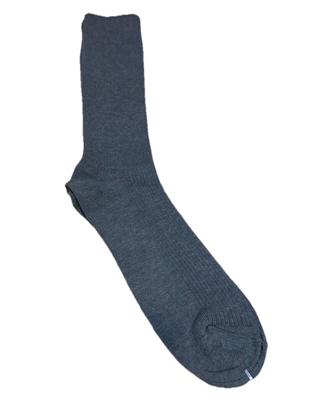 Men's Big & Tall Thick Gray Dress/Boot Socks 100% Cotton New Soft Size 13-15